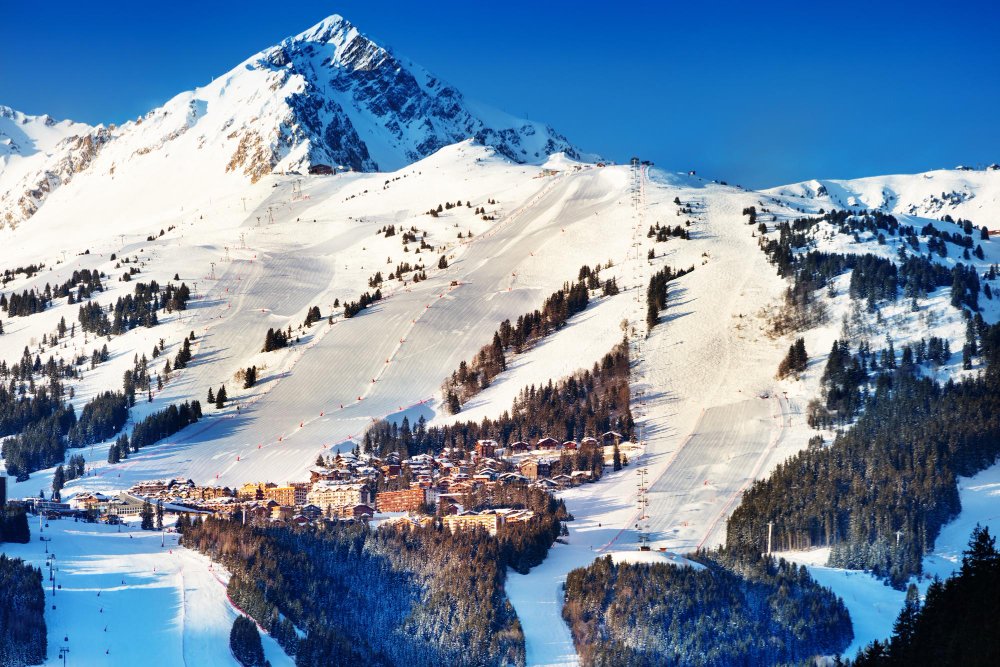 Tour Alpes: Estação de Esqui Les Arcs (França) - Detalhe 1